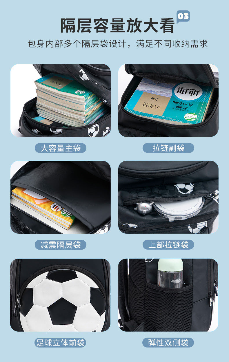 Waterproof Football backpack large capacity